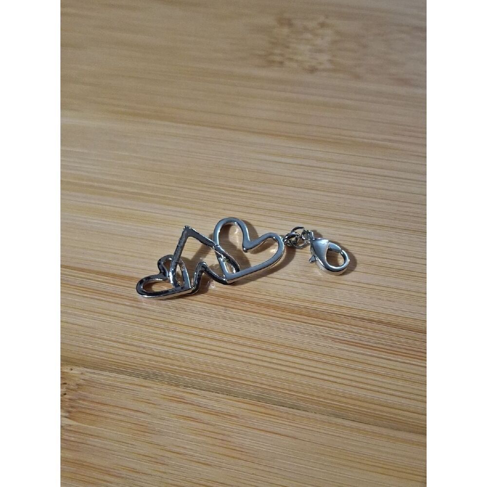 Triple Heart Dangle For Floating Lockets